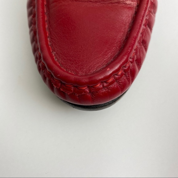 SAS Red Leather Loafer size 6.5 - Picture 11 of 12